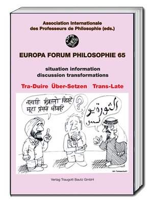 cover image of Tra-Duire  Über-Setzen  Trans-Late